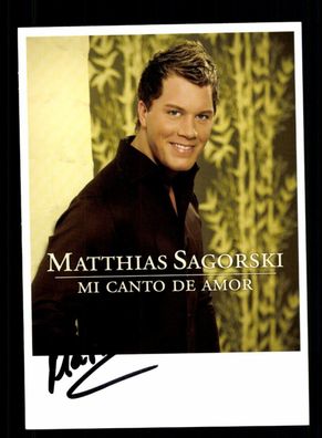 Matthias Sagorski Autogrammkarte Original Signiert # BC 196456