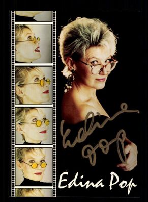 Edina Pop Autogrammkarte Original Signiert # BC 196481