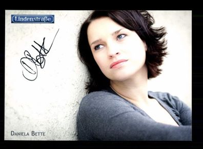 Daniela Bette Lindenstraße Autogrammkarte Original Signiert # BC 196992
