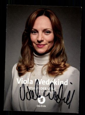 Viola Wedekind Sturm der Liebe Autogrammkarte Original Signiert# BC 197197