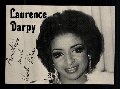 Laurence Darpy Frankreich Autogrammkarte Original Signiert ## A 194568