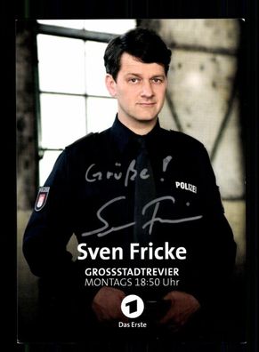 Sven Fricke Grossstadtrevier Autogrammkarte Original Signiert # BC 197404