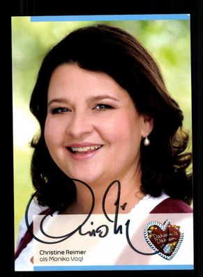 Christine Reimer Dahoam is Dahoam Autogrammkarte Original Signiert ## BC 197961