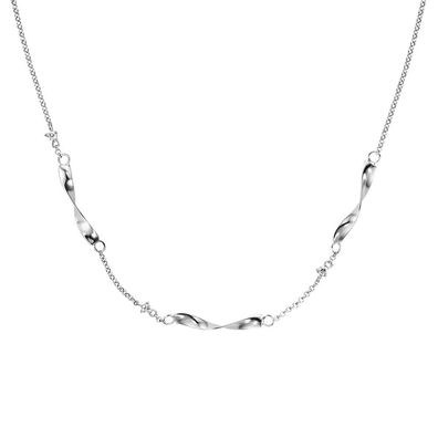 Engelsrufer Halskette ERN-TWIST-ZI Sterling Silber mit synthetische Zirkonia