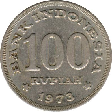 Indonesien 100 Rupiah 1973 Republik*