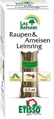 Etisso Lac Balsam Raupen und Ameisen Leimring 2,5 m