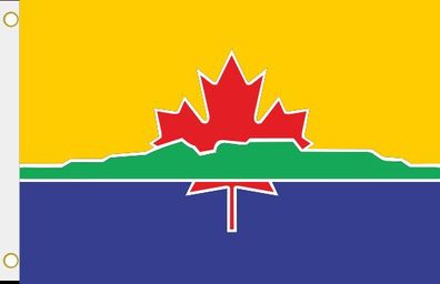 Fahne Flagge Thunder Bay City (Ontario) Hissflagge 90 x 150 cm