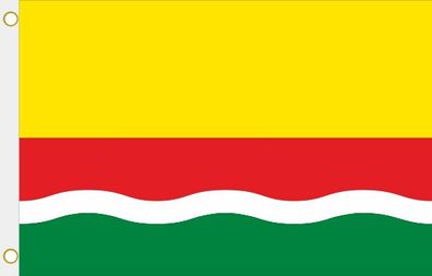 Fahne Flagge Monistrol de Calders (Spanien) Hissflagge 90 x 150 cm