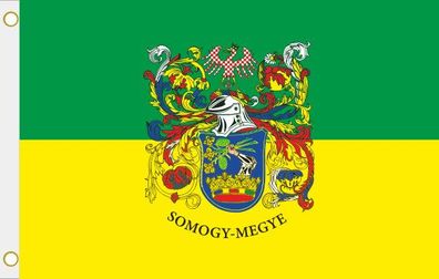 Fahne Flagge Komitat Somogy (Ungarn) Hissflagge 90 x 150 cm