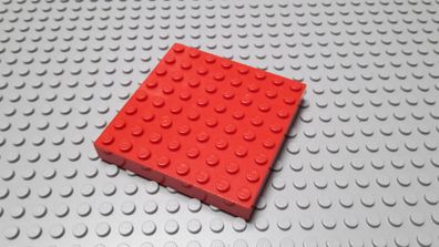Lego 1 Rot dicke Bauplatte 8x8 4201 Set 6093 Flying Ninja´s Fortress