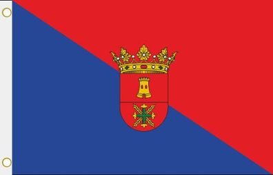 Fahne Flagge Agaete (Spanien) Hissflagge 90 x 150 cm