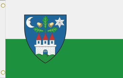 Fahne Flagge Komitat Veszprem (Ungarn) Hissflagge 90 x 150 cm