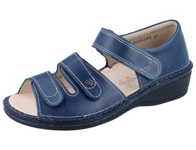 FINN Comfort Usedom Damen Sandale blau atlantic/ Nube