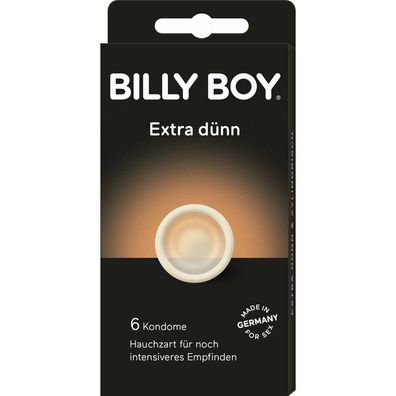 BILLY BOY Extra Dünn 6 St. SB-Pack.