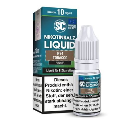 SC - RY4 Tobacco - Nikotinsalz Liquid 20 mg/ ml