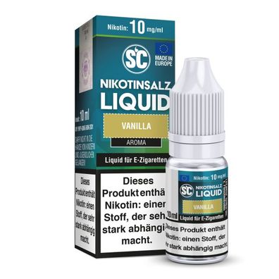 SC - Vanilla - Nikotinsalz Liquid 20 mg/ ml