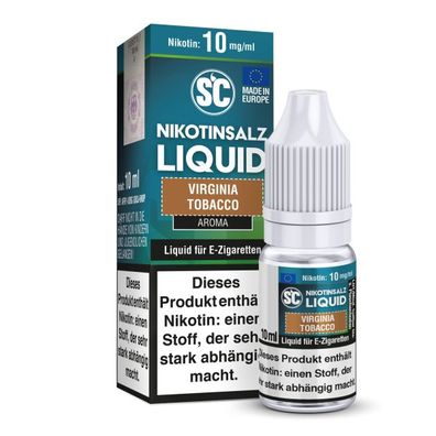 SC - Virginia Tobacco - Nikotinsalz Liquid 20 mg/ ml