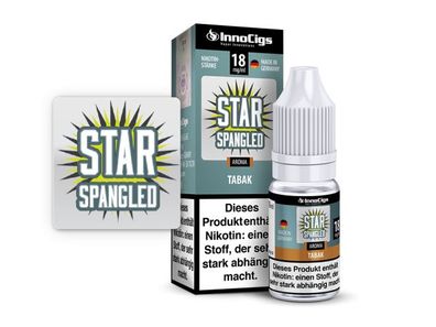 Star Spangled Tabak Aroma - Liquid für E-Zigaretten
