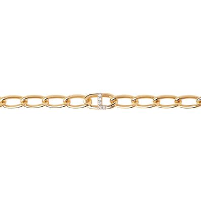 PDPaola Schmuck Damen-Armband Buchstabe L Mini vergoldet PU01-549-U