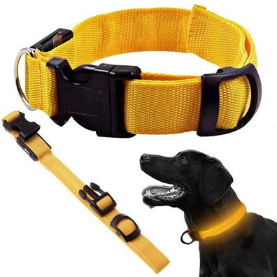 LED-Halsband für Hunde und Katzen verstellbar 59cm