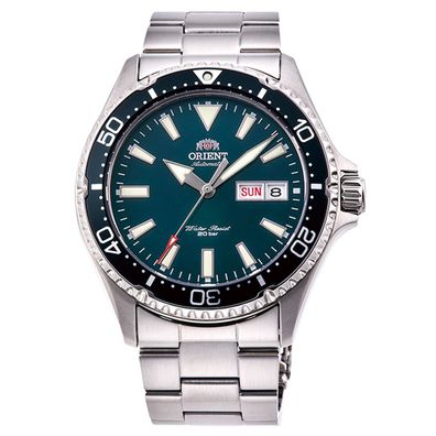 Orient Uhr RA-AA0004E19B Mako Herren Armbanduhr Silber