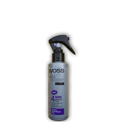 Syoss/4 Tage Glättungs-Spray 150ml/ Haarglättung/ Haarstyling