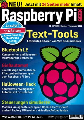 Raspberry Pi Geek - Ausgabe 10/22 - 11/22