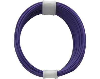 Kupferschalt Litze 0,04 mm² / 10 m violett