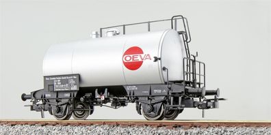 ESU 36246 Kesselwagen, H0, Deutz, OEVA 736 6 028-9, silber, ÖBB Ep IV, DC