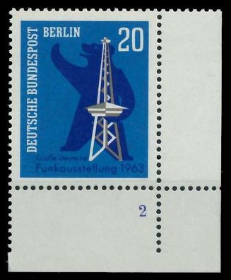 BERLIN 1963 Nr 232 postfrisch Formnummer 2 X8ED80E