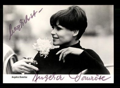Angelica Domröse DDR Autogrammkarte Original Signiert ## BC 194194