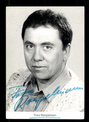 Franz Rampelmann Lindenstraße Autogrammkarte Original Signiert ## BC 197334