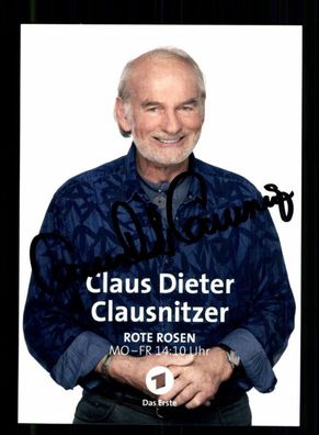 Claus Dieter Clausnitzer Rote Rosen Autogrammkarte Original Signiert # BC 197342