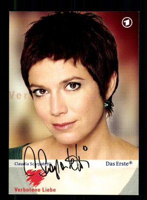 Claudia Scarpatetti Verbotene Liebe Autogrammkarte Original Signiert # BC 197345
