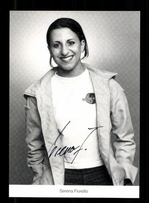 Serena Fiorello Lindenstraße Autogrammkarte Original Signiert # BC 197387