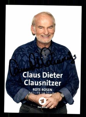 Claus Dieter Clausnitzer Rote Rosen Autogrammkarte Original Signiert # BC 197496