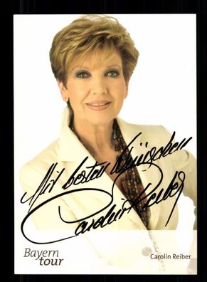 Carolin Reiber Autogrammkarte Original Signiert #BC 197601