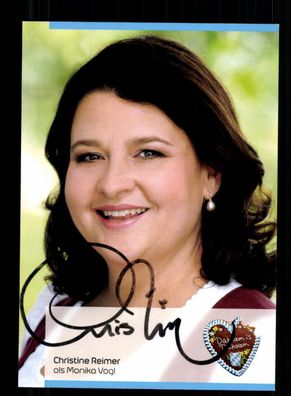 Christine Reimer Dahoam is Dahoam Autogrammkarte Original Signiert ## BC 197960