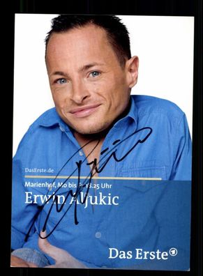 Erwin Aljukic Marienhof Autogrammkarte Original Signiert ## BC 198017