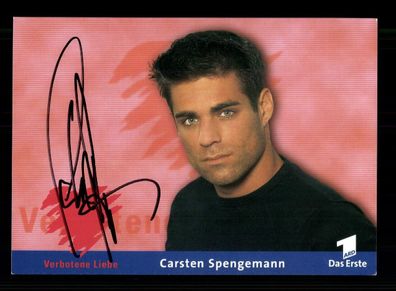 Carsten Spengemann Verbotene Liebe Autogrammkarte Original Signiert ## BC 198258