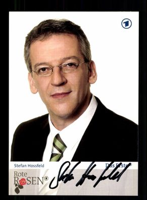 Stefan Hossfeld Rote Rosen Autogrammkarte Original Signiert ## BC 198306