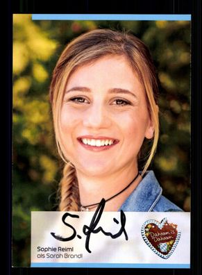 Sophie Reiml Dahoam is Dahoam Autogrammkarte Original Signiert ## BC 198401