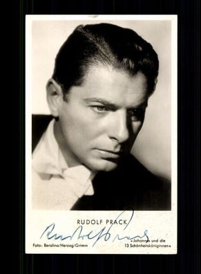 Rudolf Prack Autogrammkarte Johannes und die 13 Schönheitsköniginnen# BC 198700