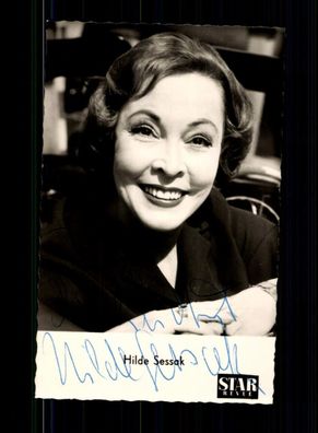 Hilde Sessak Star Revue Autogrammkarte Original Signiert # BC 198803