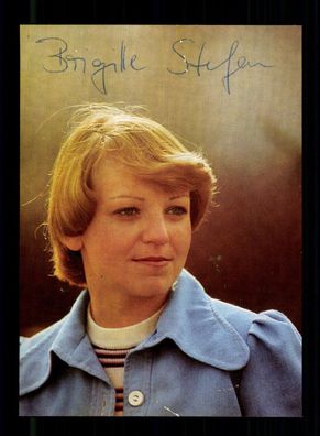 Brigitte Stefan DDR Autogrammkarte Original Signiert ## BC 194815