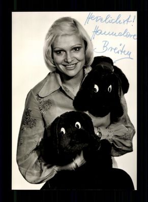 Hannelore Breiten DDR Autogrammkarte Original Signiert ## BC 194759