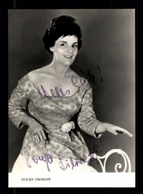 Sonja Siewert DDR Autogrammkarte Original Signiert ## BC 194687