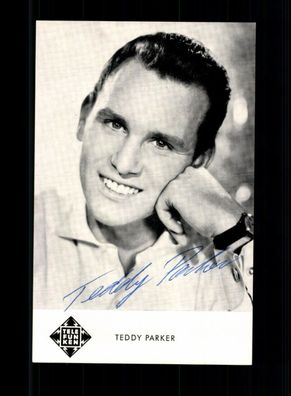 Teddy Parker Telefunken Autogrammkarte Original Signiert ## BC 198479