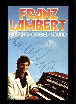 Franz Lambert Autogrammkarte Original Signiert # BC 199096