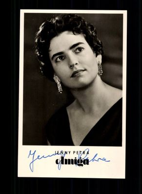 Jenny Petra Autogrammkarte Original Signiert # BC 199109